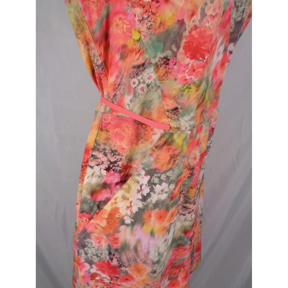 Athleta Floral Marlow Romper Renewed Bloom Pink Size Small - Picture 13 of 16